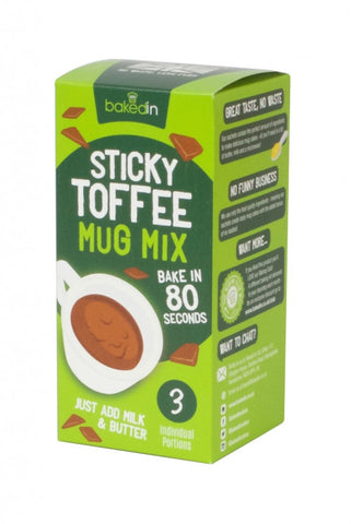 Sticky Toffee Mug Cake Mix