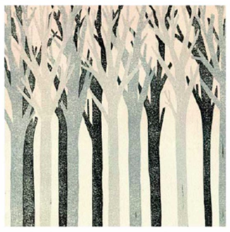 Inkiness Trees Card